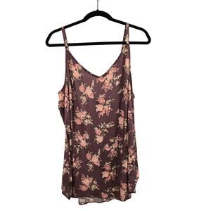 Torrid NWT Floral Top • Mauve Pink Size 2 • Women’s Plus Size